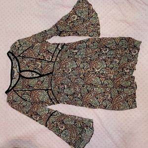 American Eagle, medium, multicolored shirt